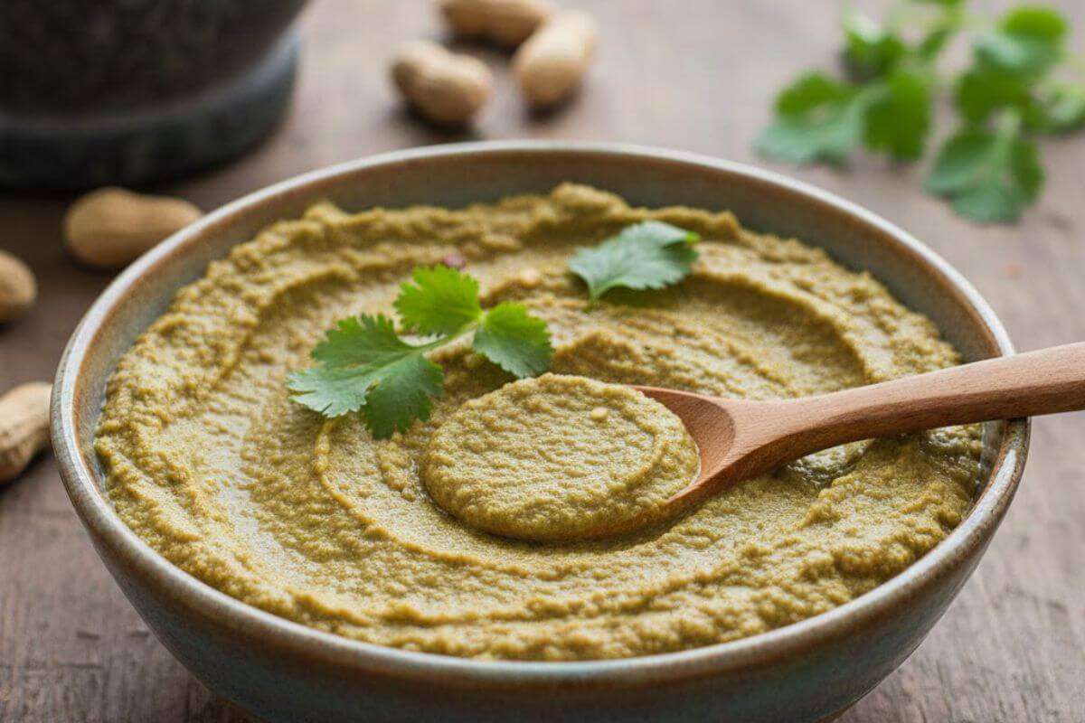 Peanut-Coriander Chutney