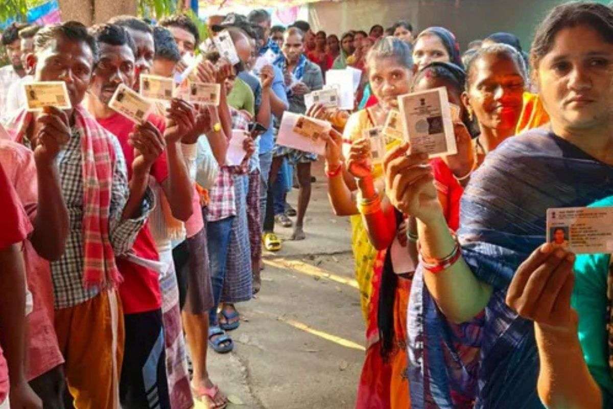 People in this village cast their votes after 20 years