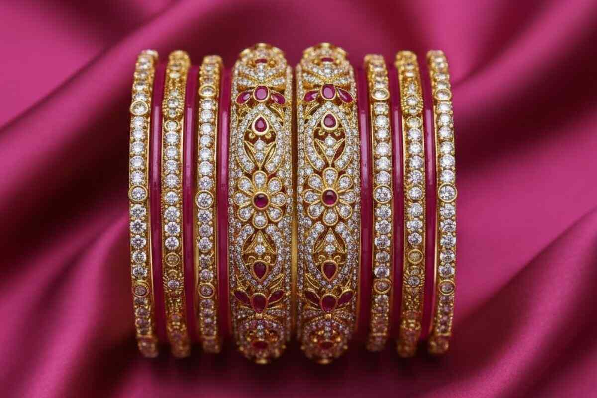 Rani Pink Bangles Design