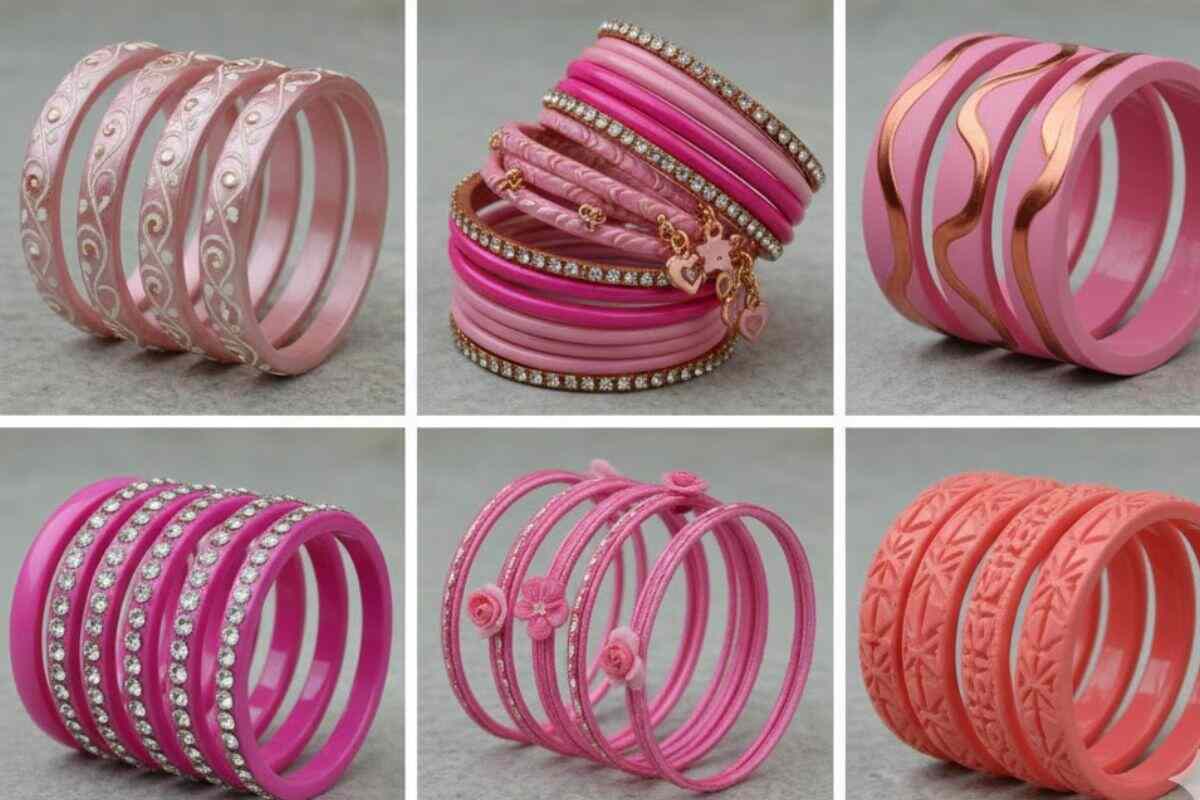 Pink Bangles Design