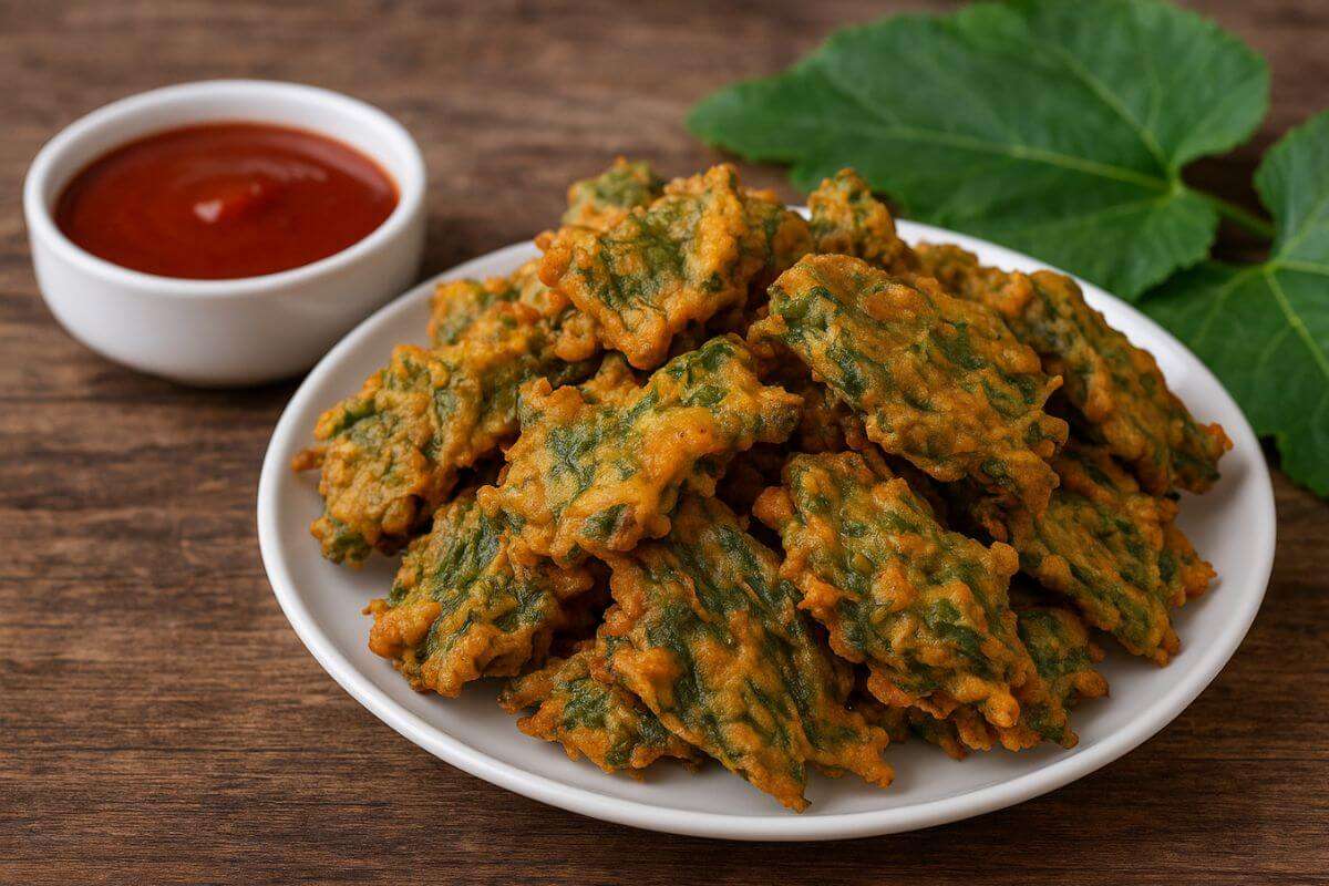 Pumpkin Leaf Pakora