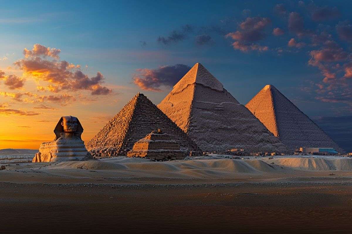 Menkaure Pyramid of Giza secret door.