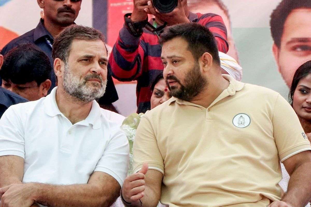Rahul Gandhi and Tejashwi Yadav