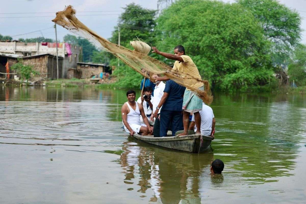 Rahul Gandhi begusarai pic