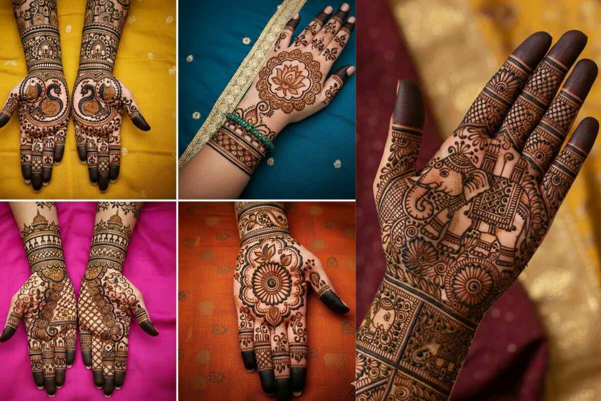 Rajasthani Bridal Mehndi Designs