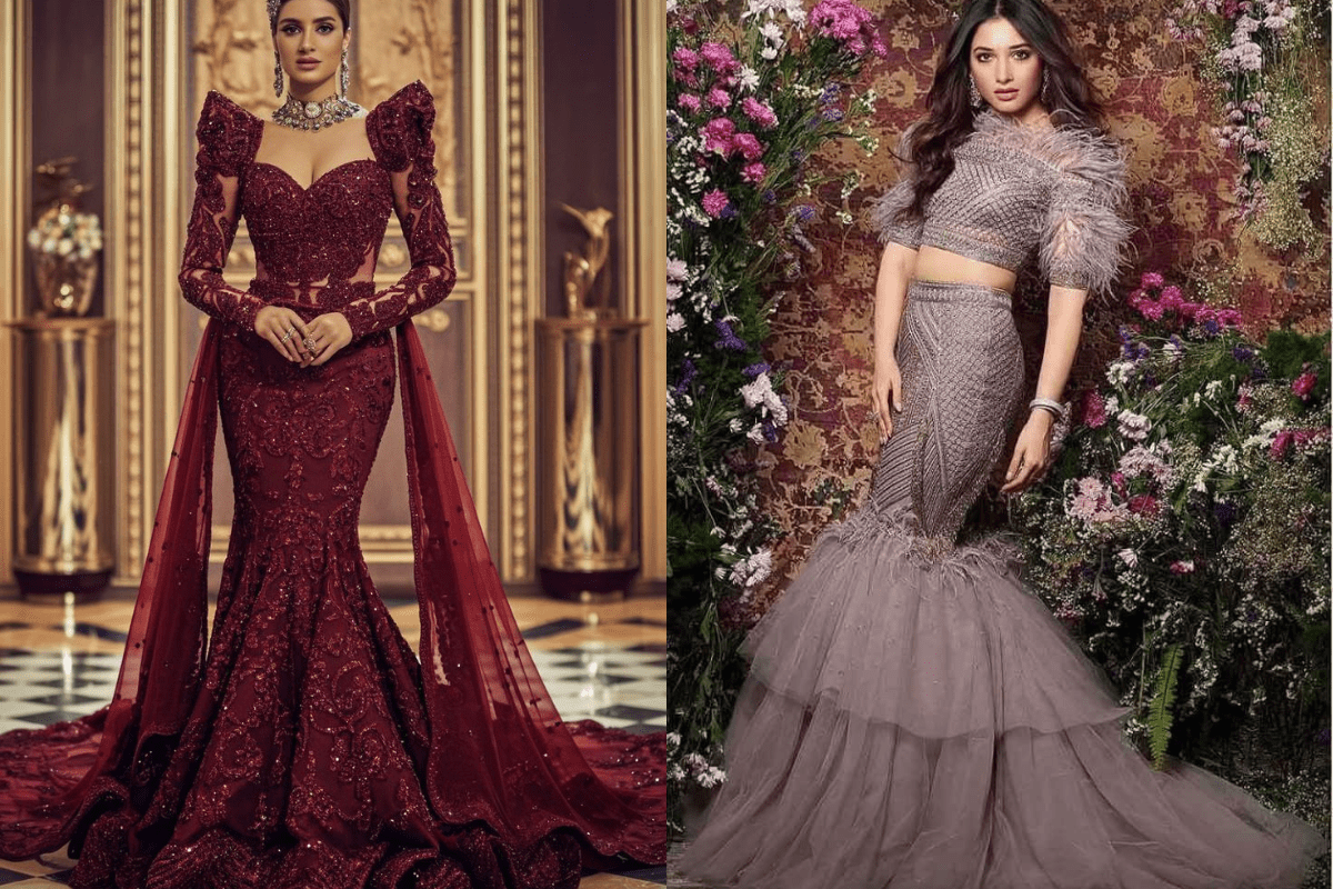 Latest Engagement Gown For Bride: सगाई पर दिखें रॉयल और ग्लैमरस, देखें दुल्हनों के लिए लेटेस्ट गाउन ट्रेंड्स 2 Royal Engagement Gown For Bride