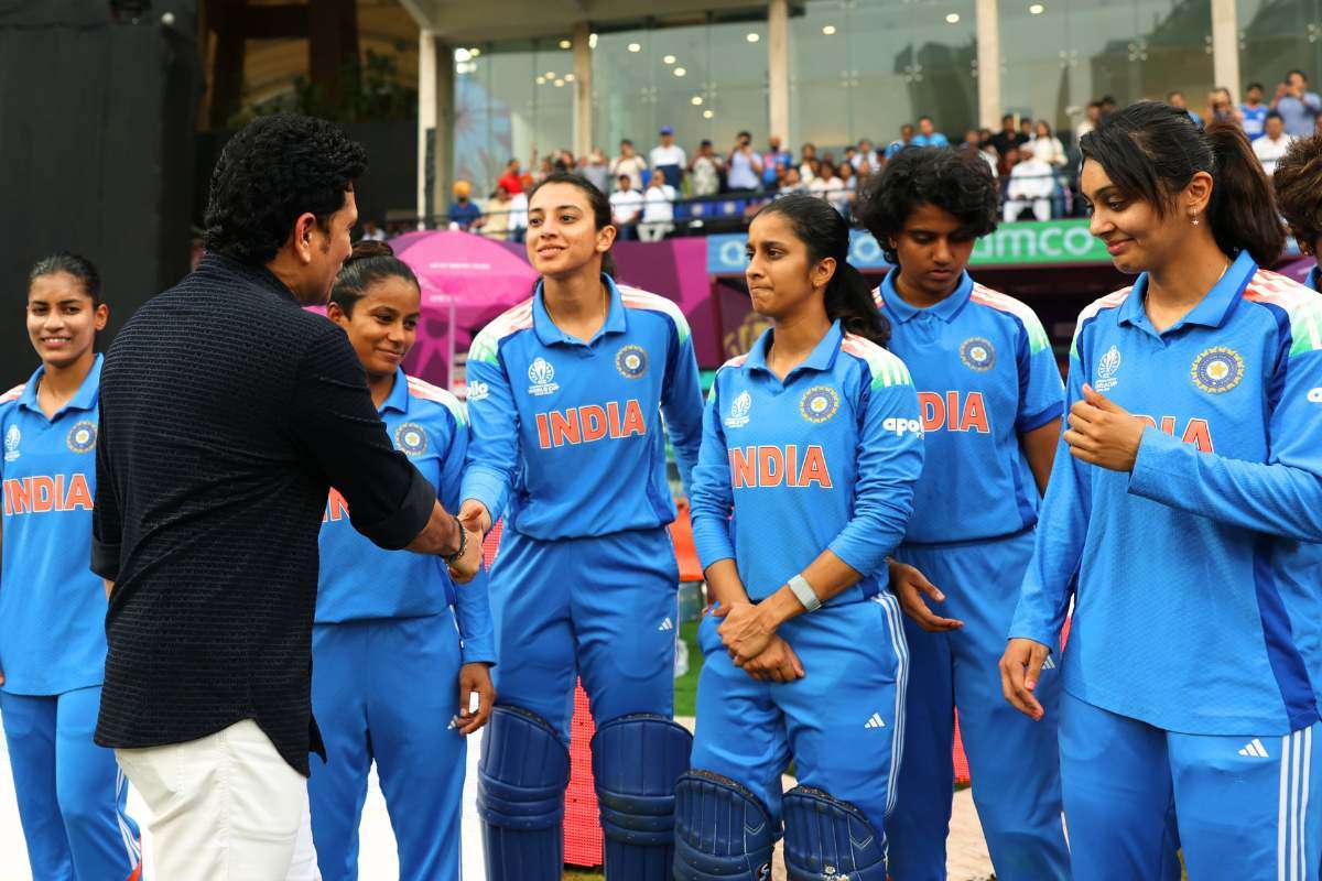 Sachin Tendulkar Wishes Team India on Winning Women's World Cup Final