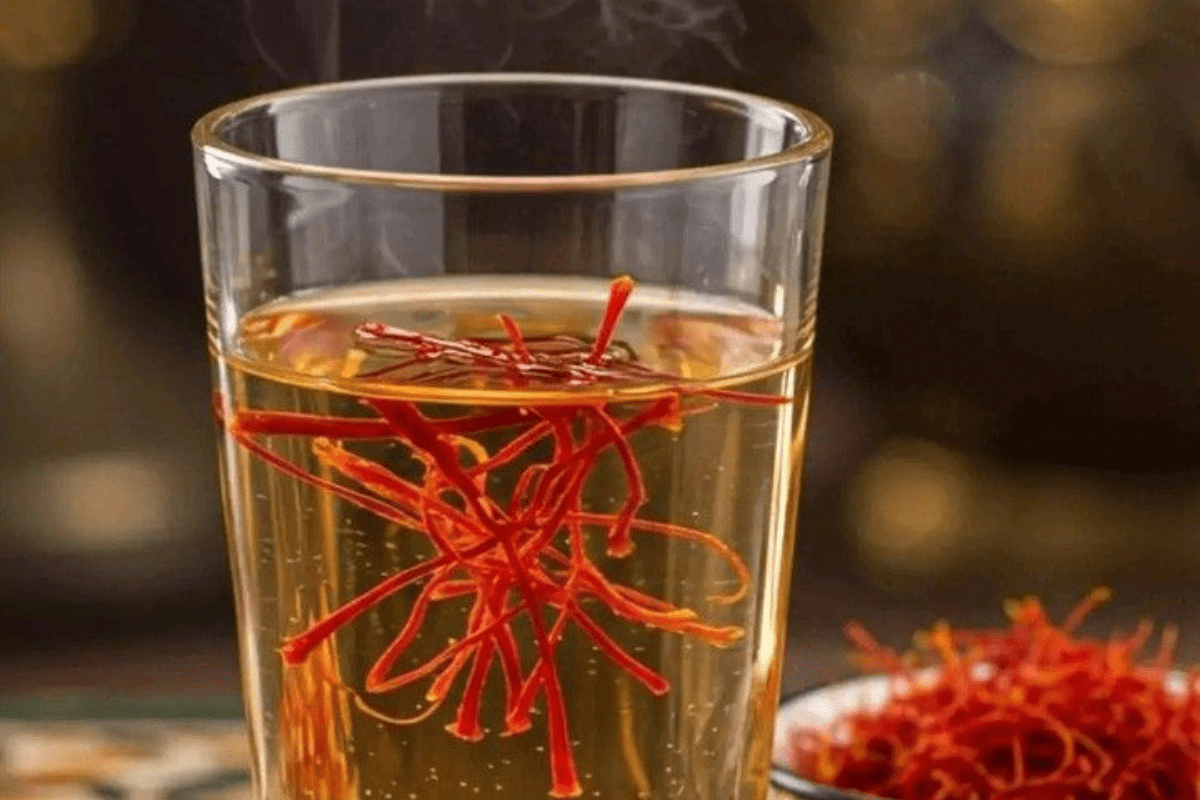Saffron Tea For Winter Season