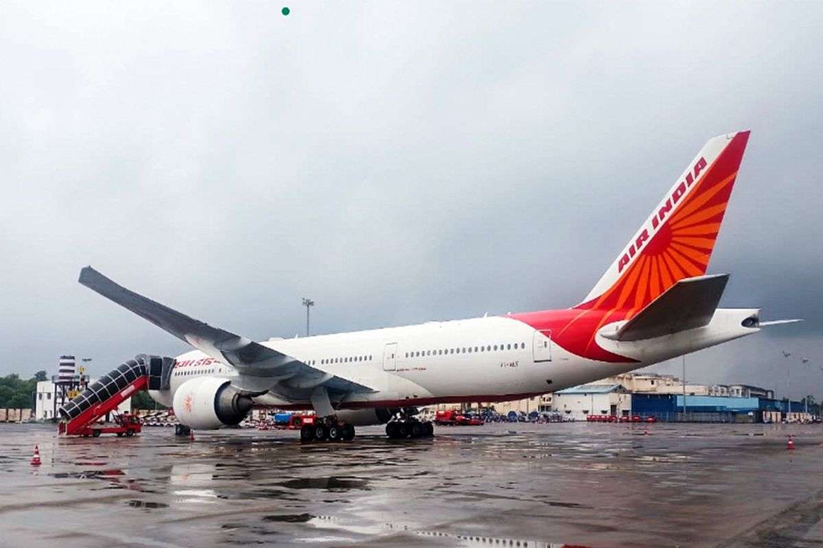 San Francisco-Delhi Air India aircraft