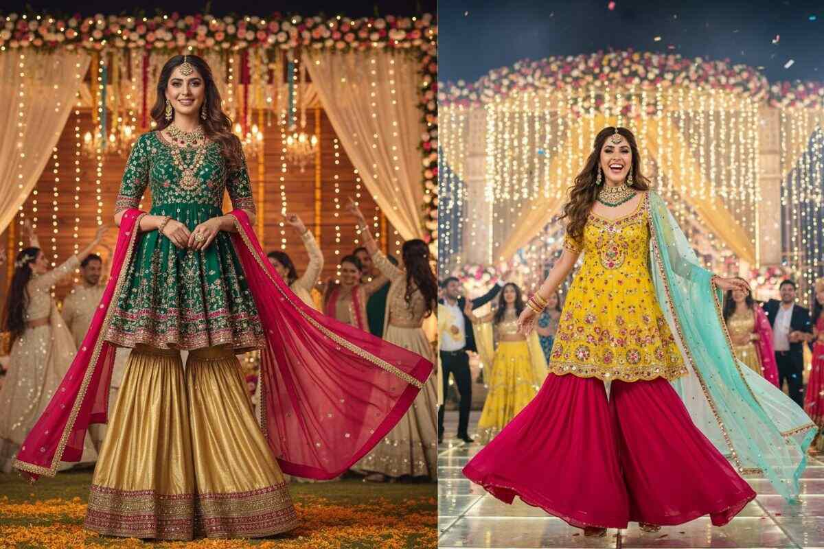 Sangeet Outfits Ideas: ब्राइड हो या गेस्ट, यहां देखें संगीत नाइट पर छा जाने वाले बेस्ट आउटफिट आइडियाज 4 Sangeet 2