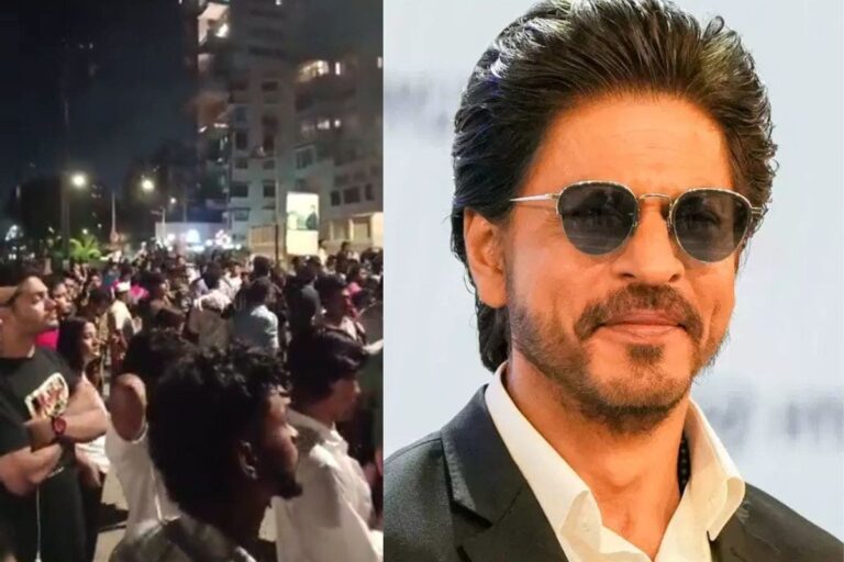 Shahrukh Khan: 60वें जन्मदिन पर मन्नत के बाहर उमड़ी फैंस की भीड़, आधी रात से गूंज रहा  शाहरुख खान के नारे, देखें वीडियो