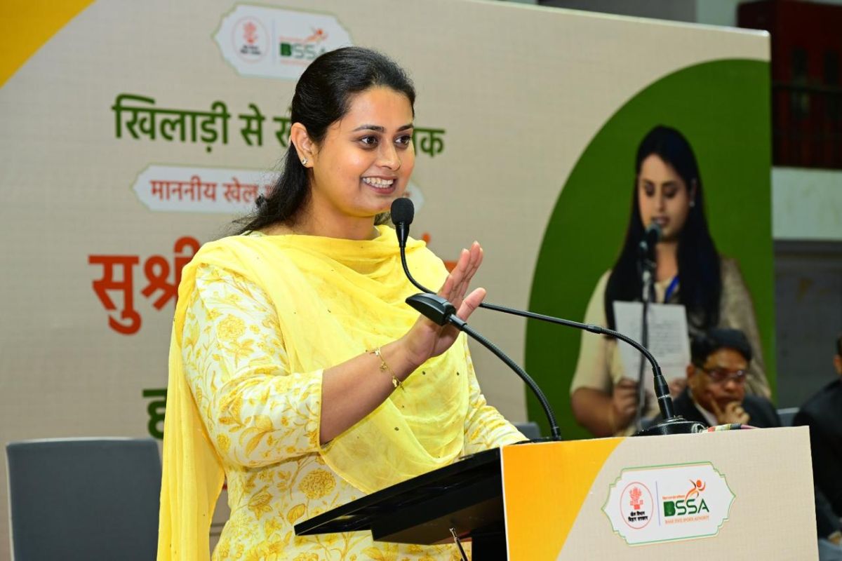 Sports Minister Shreyasi Singh made players happy big announcement bihar government