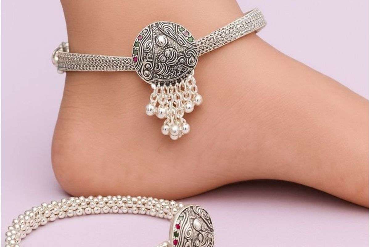 Silver Heavy Payal Designs 2