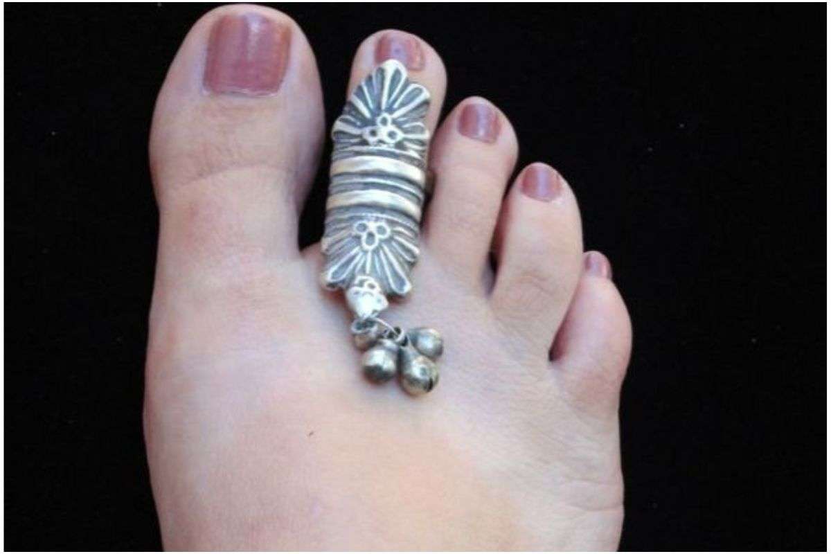 Silver Toe Ring Design 3 1