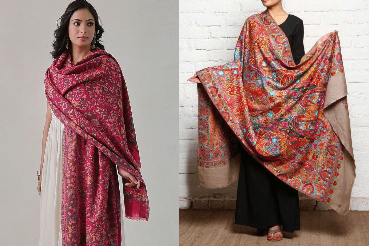 Simple Daily Wear Shawl