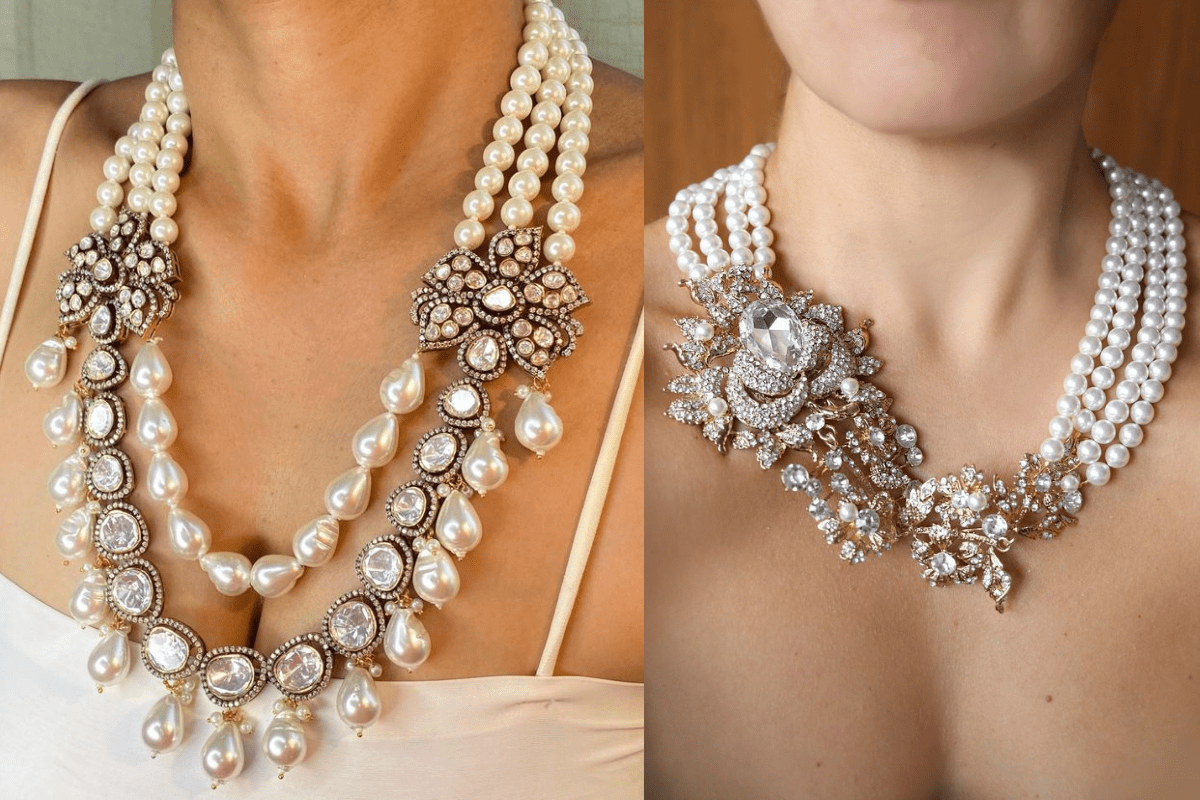 Statement Pearls Necklace