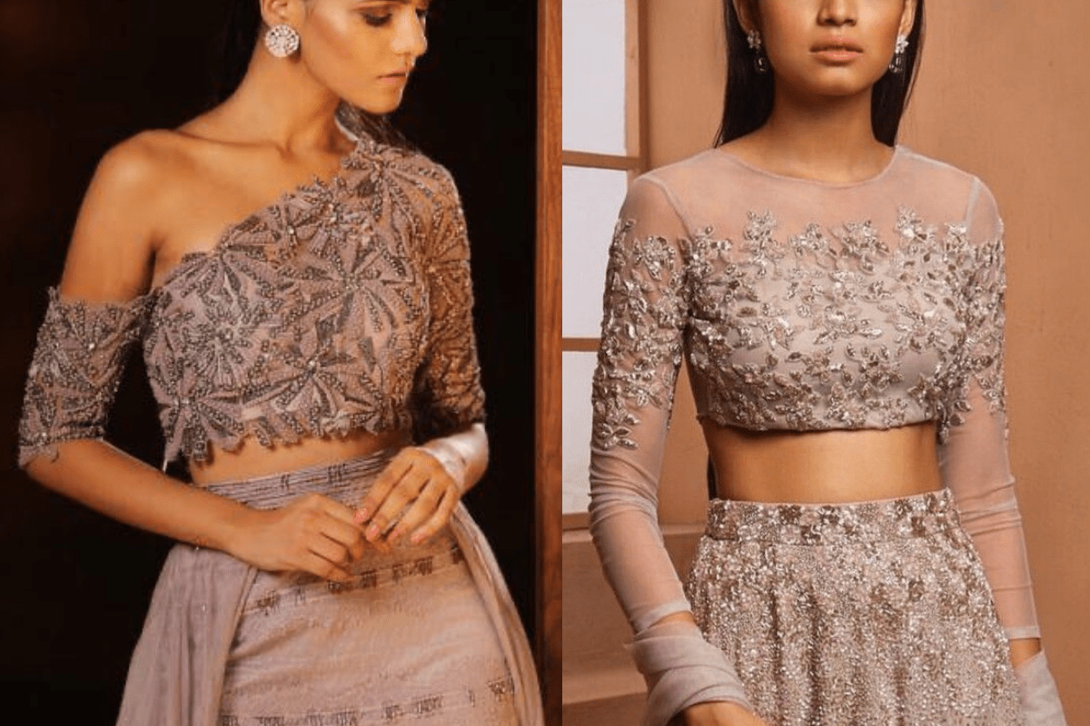 Stylish Bridal Lehenga Blouse Ideas
