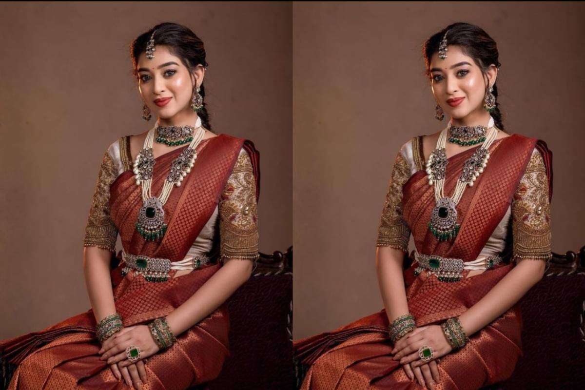 Stylish Kundan Kamarband Bridal Waist Belt Design For Wedding Outfit