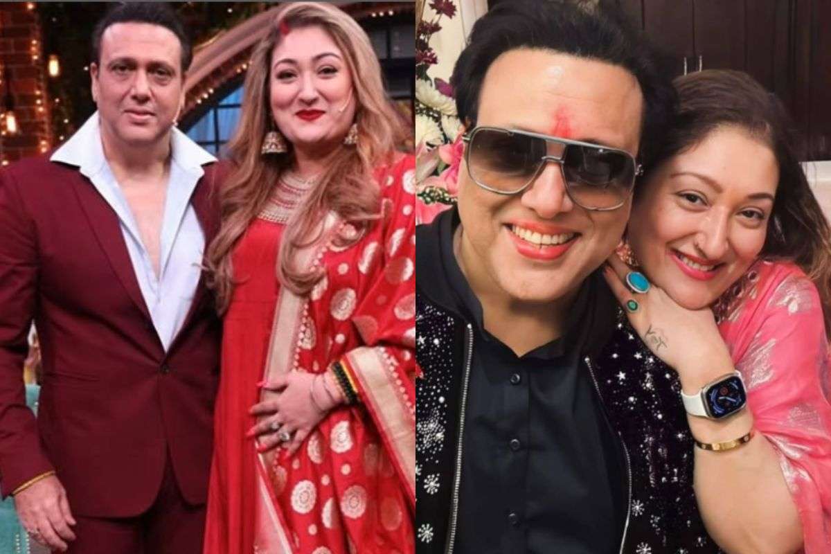 Sunita Ahuja and Govinda