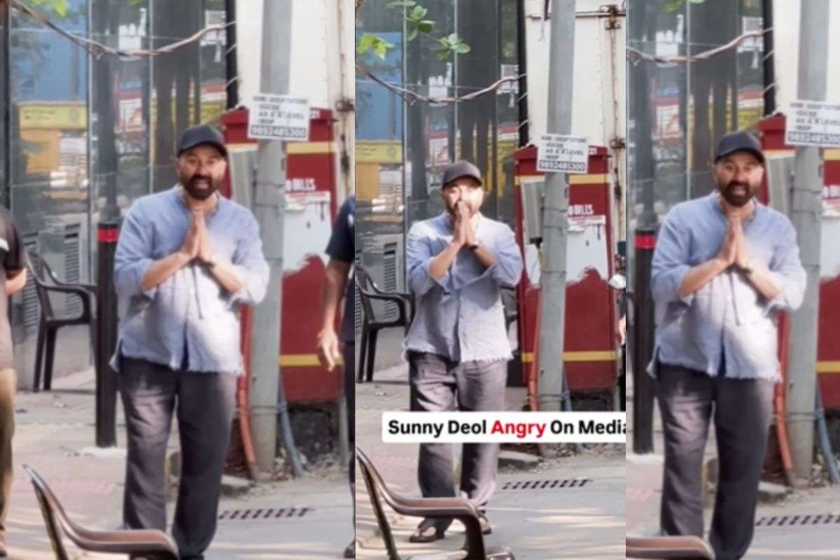 Sunny Deol Angry Video Viral