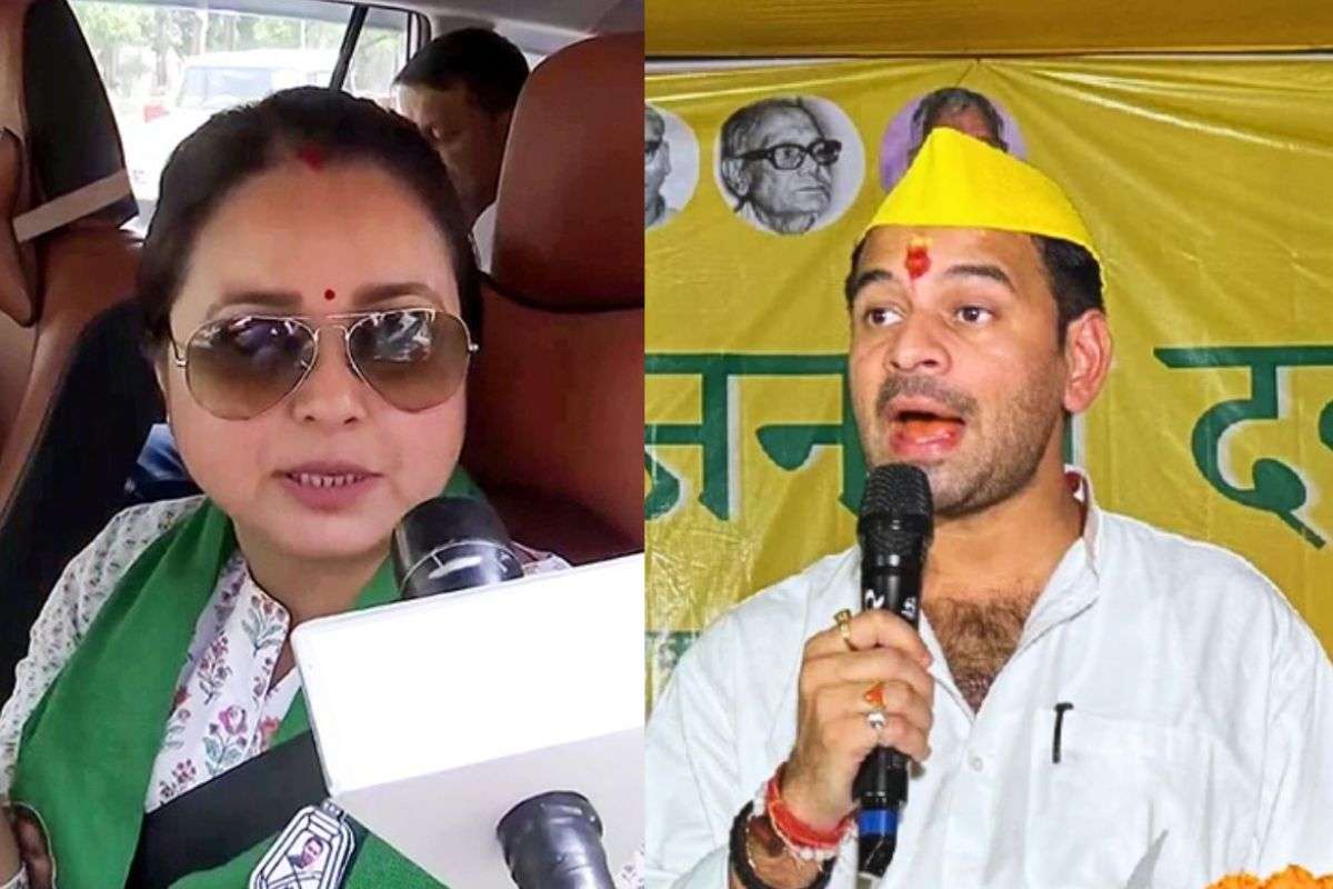 Tej Pratap Yadav reaction on rohini acharya waiting for signal from Lalu Yadav