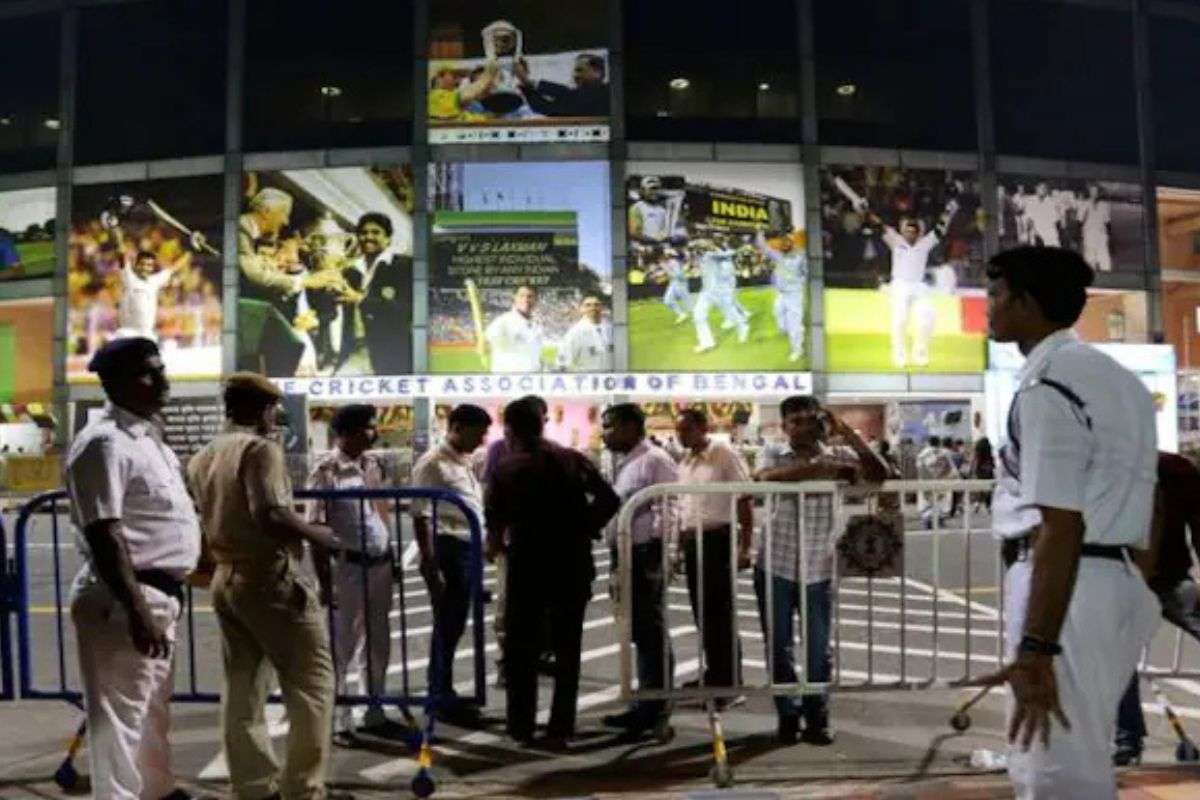 Tight Security Near Eden Gardens After Delhi Blast Due to IND vs SA Test Series
