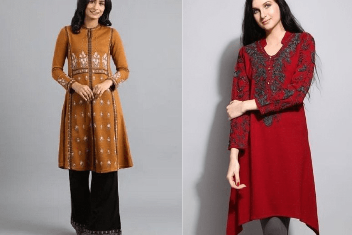 Top Winter Woolen Kurti Trends