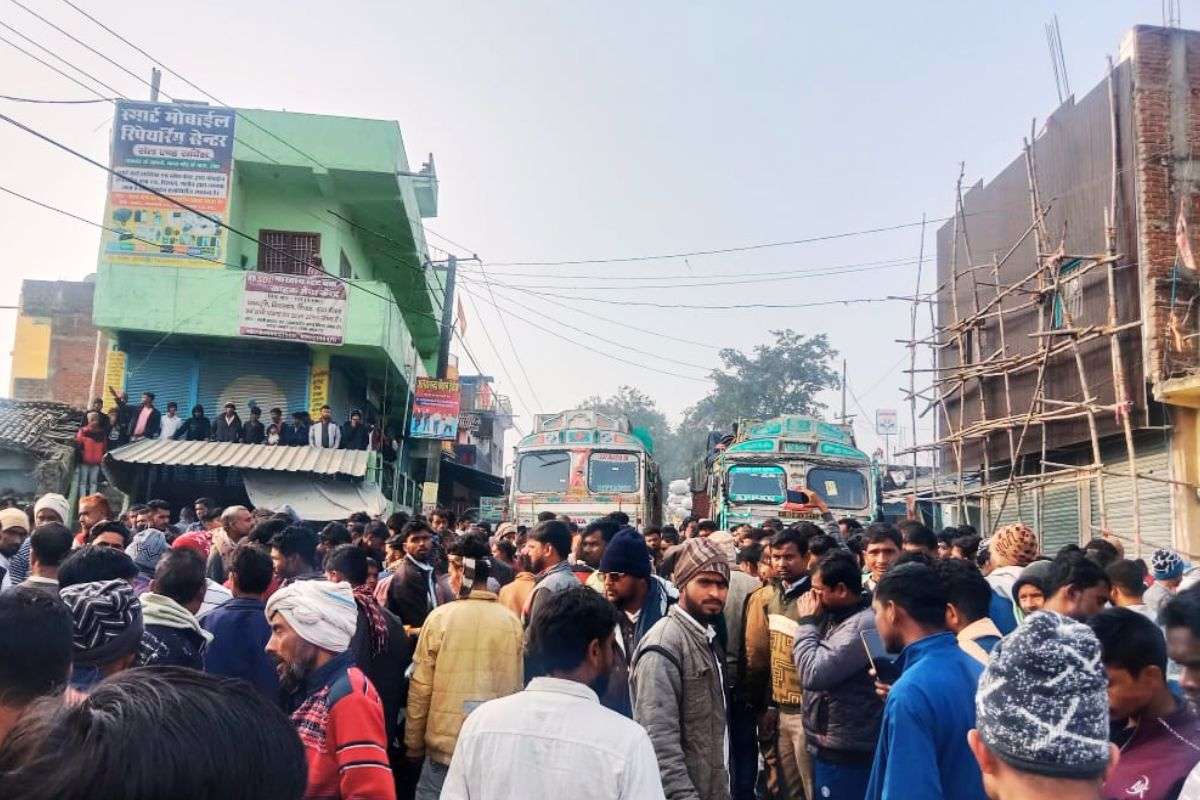 Trailers Overturned In Jharkhand Ranka Road Jam