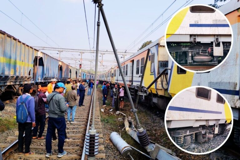 दुमका स्टेशन पर रामपुरहाट-जसीडीह पैसेंजर ट्रेन दुर्घटनाग्रस्त, 2 बोगी पटरी से उतरी