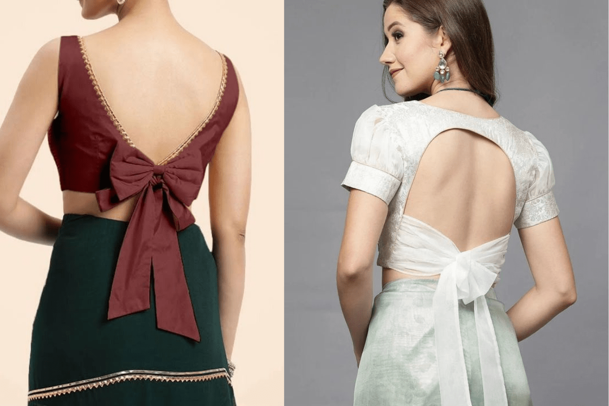 Backless Blouse Designs: इस वेडिंग सीजन पाएं बोल्ड और ग्लैमरस लुक इन स्टाइलिश बैकलैस ब्लाउज डिजाइन्स के साथ 8 Trending Backless Blouse Designs