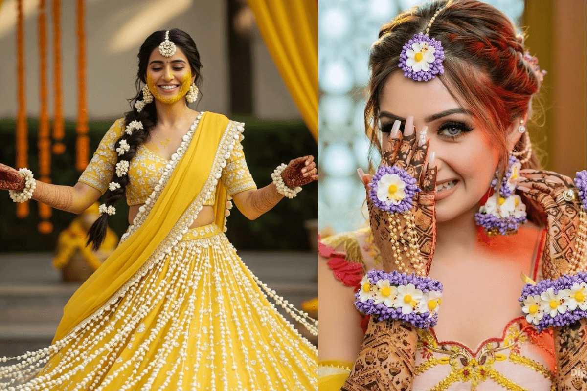 Haldi Outfit Ideas: दुल्हन से लेकर ब्राइड्समेड तक, जानें सबसे स्टाइलिश और ग्लोइंग हल्दी आउटफिट आइडियाज 8 Trendy Haldi Accessories