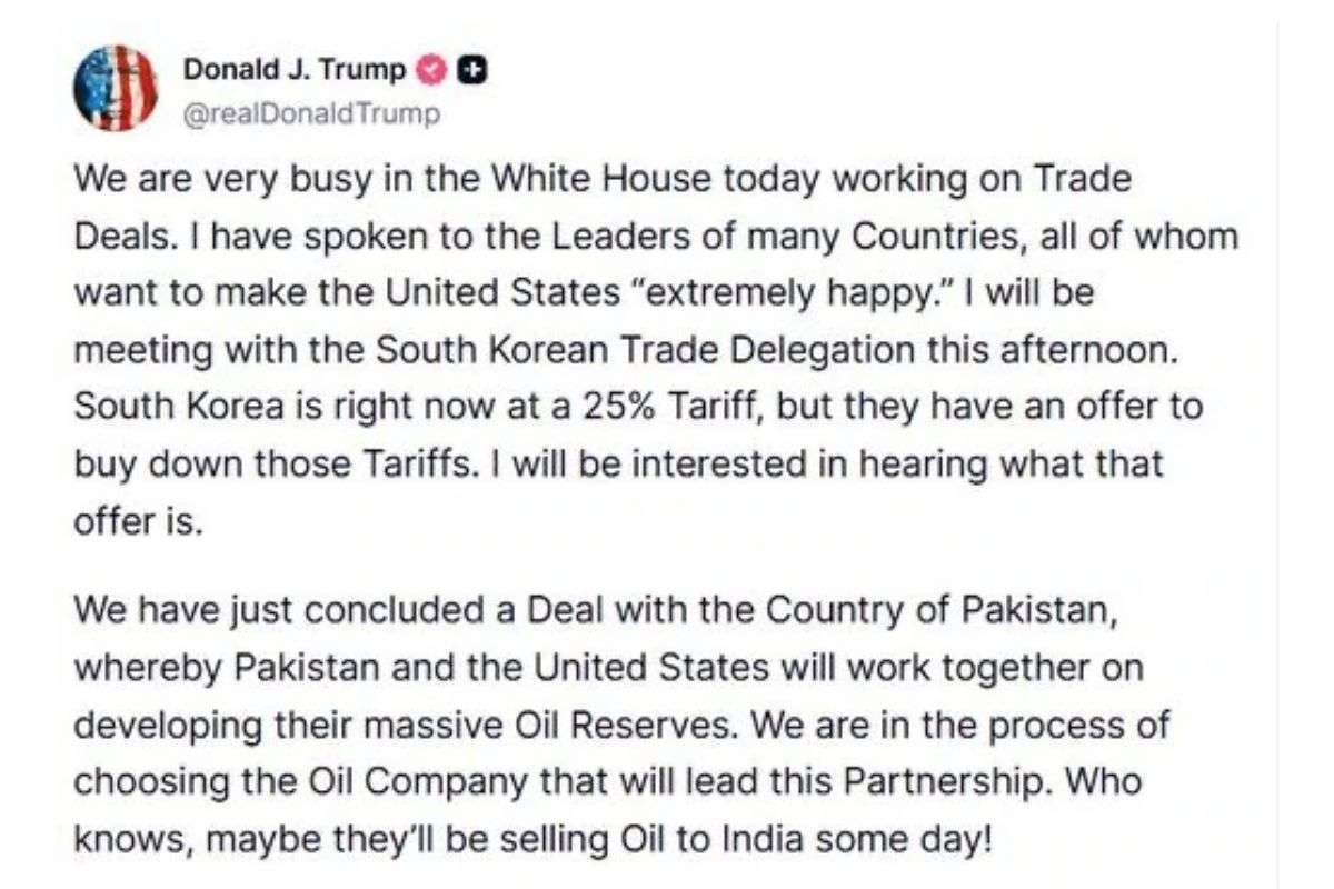 Trump Statement
