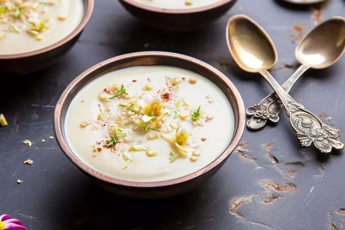 Try delicious coconut rabdi for dessert