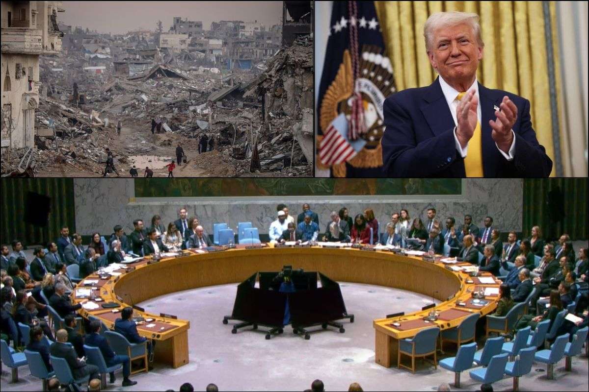 UN approves US resolution based on Donald Trump's Gaza Peace Plan.