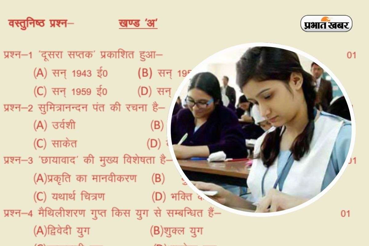 UP Board 10th Hindi Sample Paper 2026