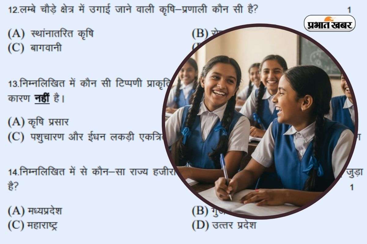 UP Board 10th Social Science Sample Paper 2026