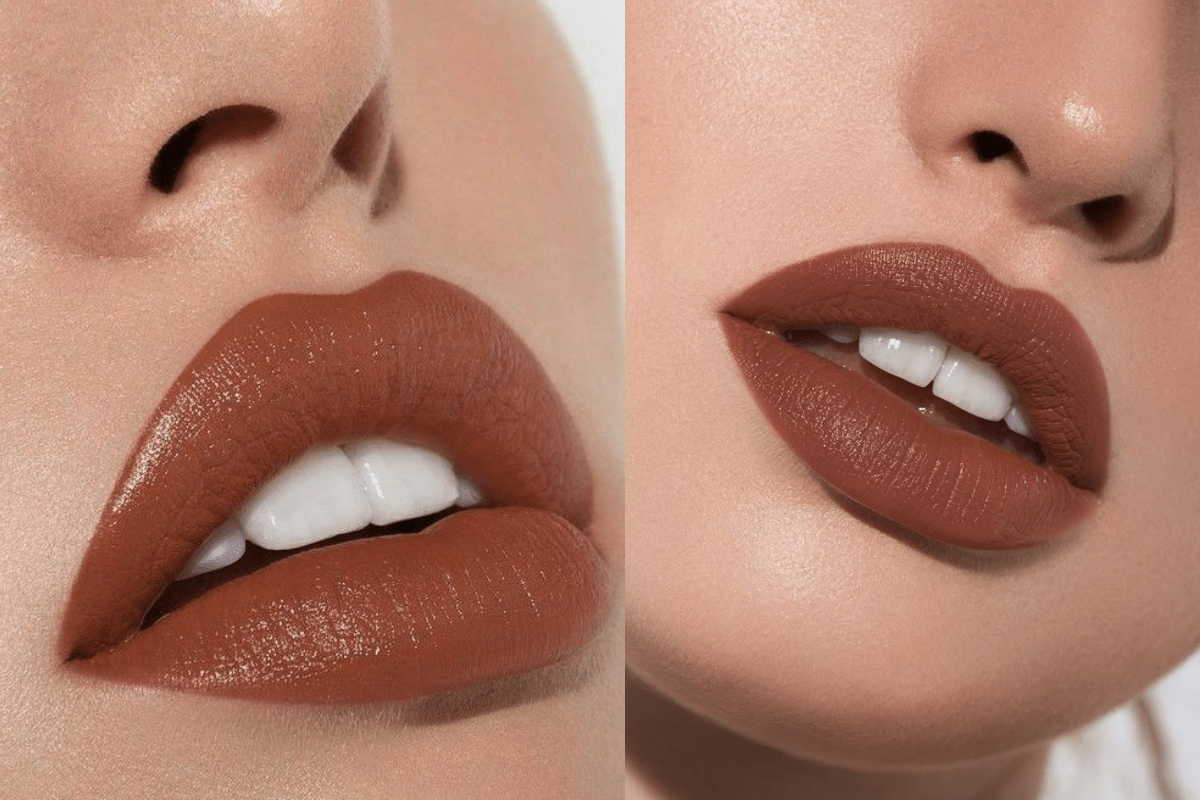 Warm Caramel Brown Lipstick