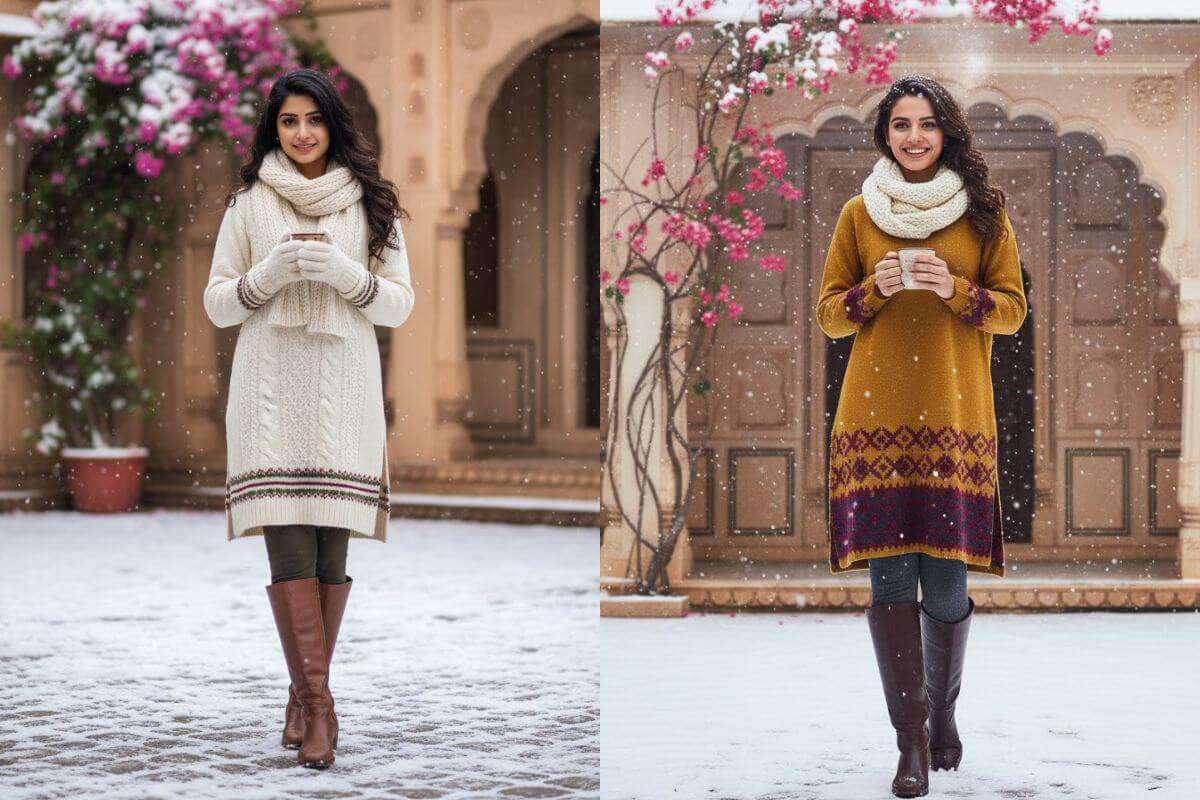 Winter Kurti Design 4 1