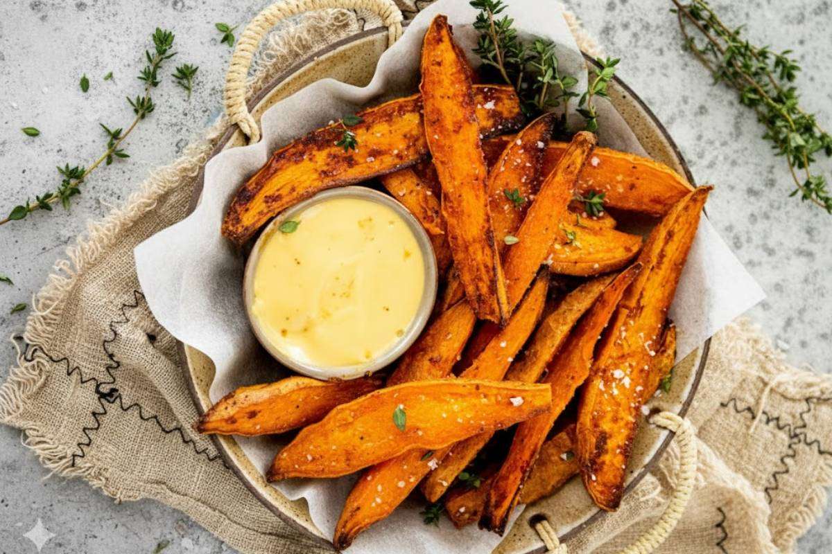 low calorie sweet potato snack -Winter-Style Ghee Roasted Sweet Potato