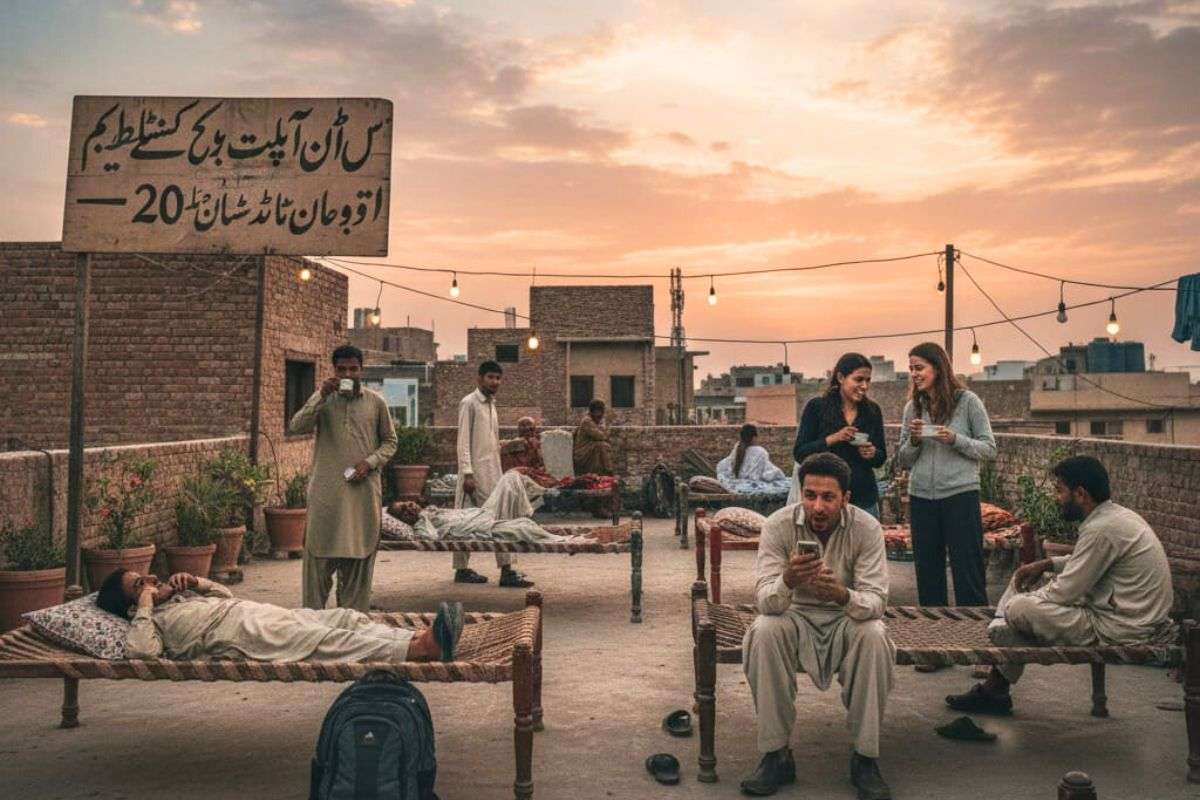 World Cheapest Hotel Peshawar Pakistan / Ai Image