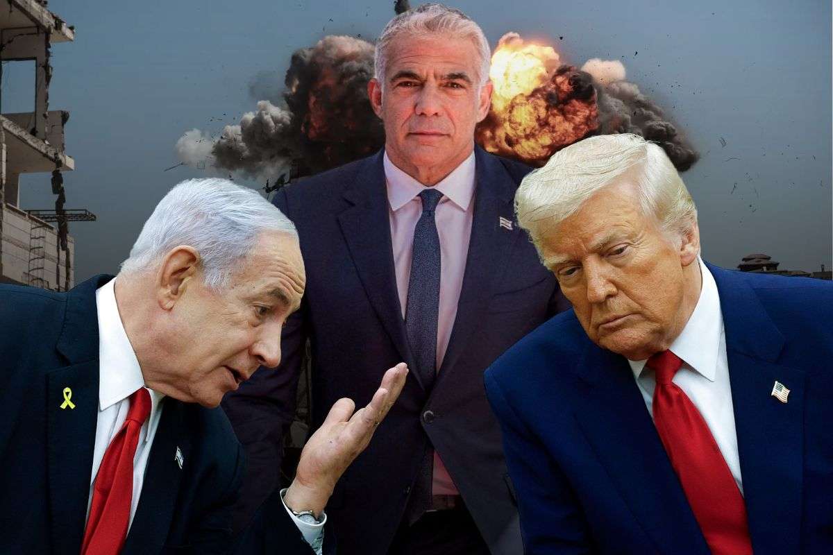 Yair Lapid motion in Knesset to approve Trump Peace Plan putting Benjamin Netanyahu coalition in tight spot.
