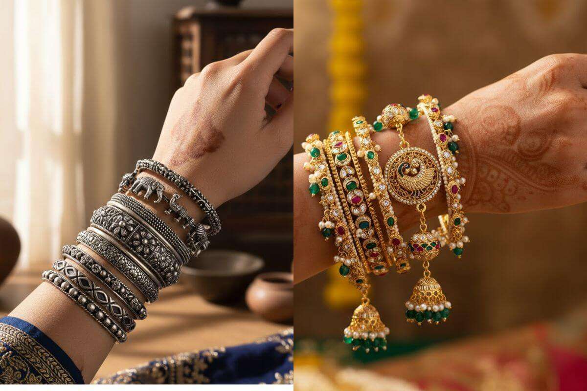 bangle design ideas for suit or kurti