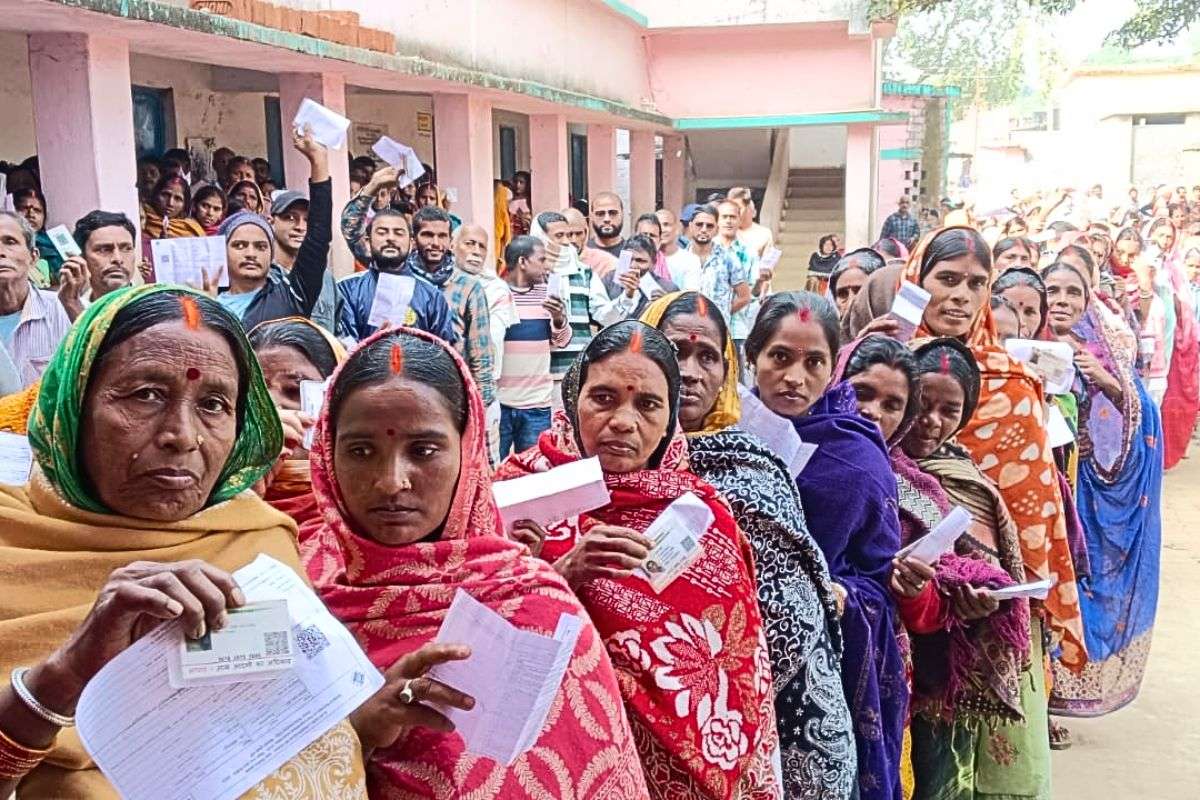 bihar chunav voting news| By 9 am, Bihar saw higher voter turnout than the first phase.