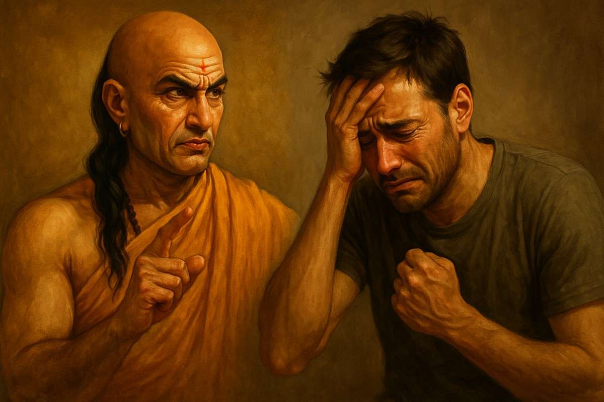 chanakya niti on signs of a weak men