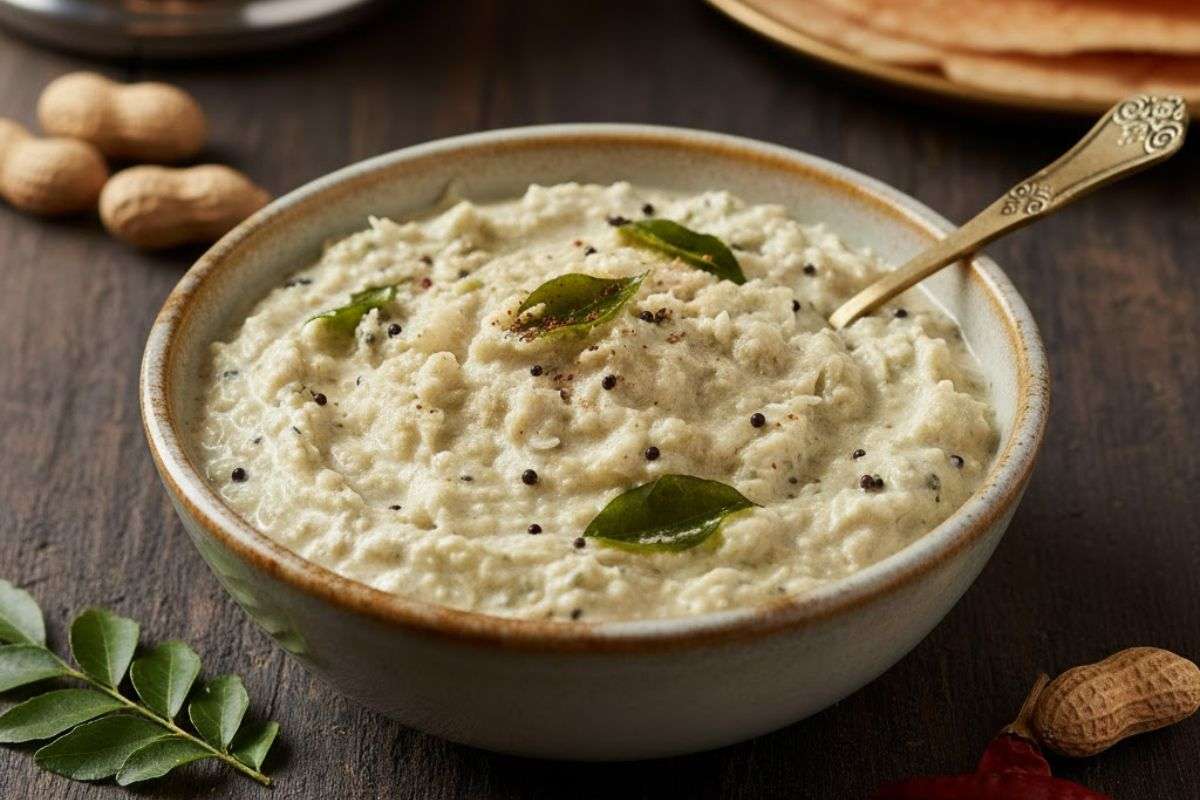 coconut peanut chutney