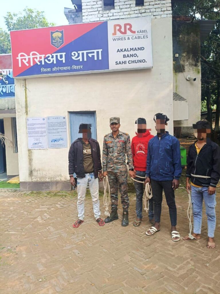 सीडीआर टावर लोकेशन के आधार पर ट्रक चोरी मामले में फिर चार चोर धराये