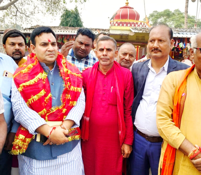 विधायक बनने के बाद पहली बार क्षेत्र में पहुंचे मंजीत कुमार सिंह