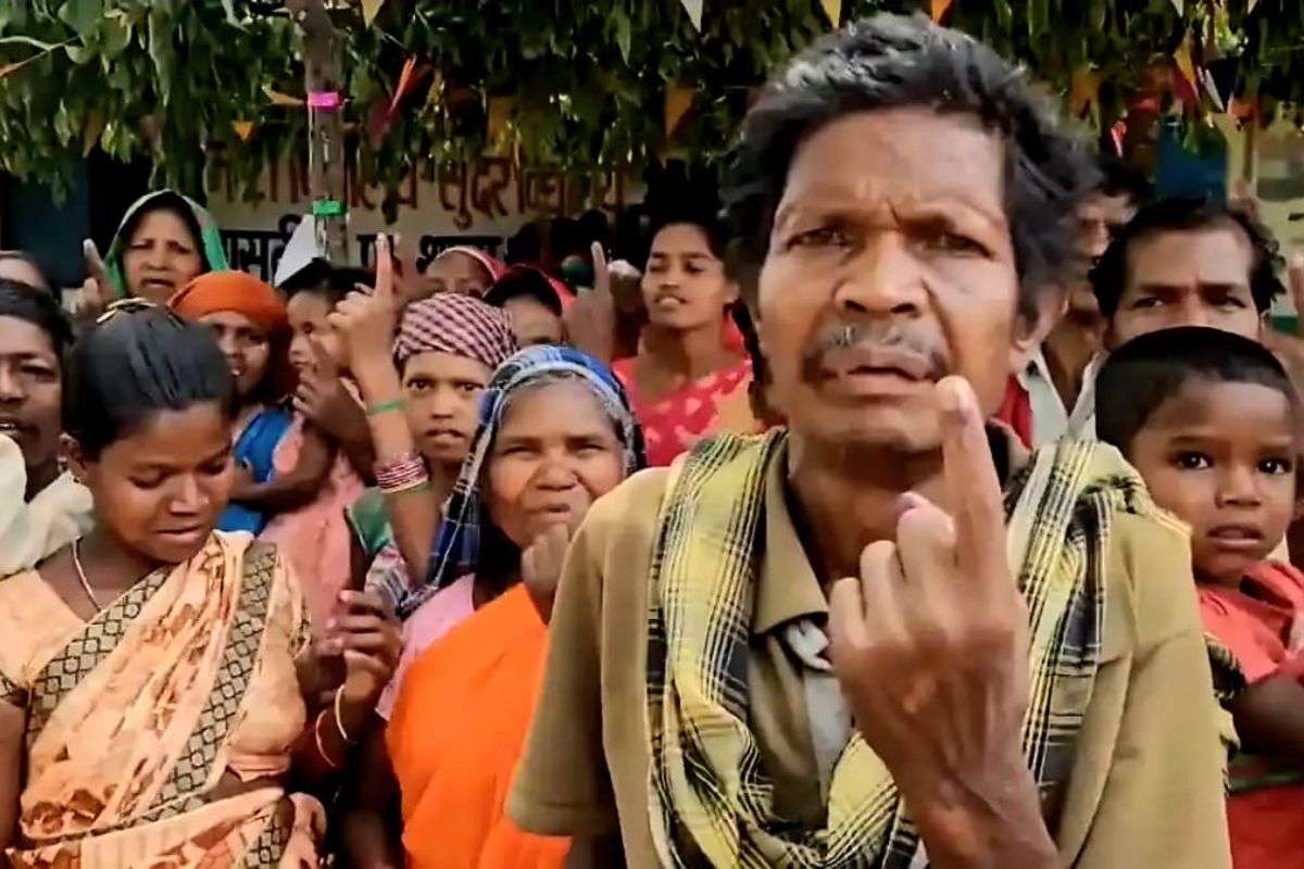 first time voting in chormara| Voting for the first time in Chormara, Jamui, Gayaji, Rohtas in the second phase