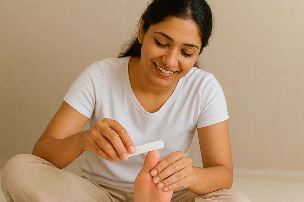foot nail cleanning tips