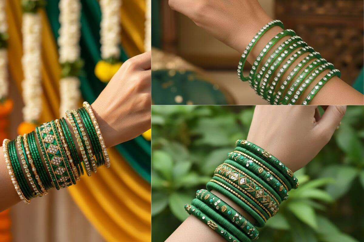 green bangle design